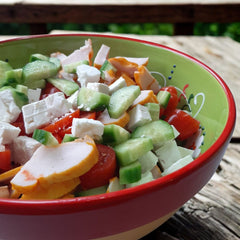 Bol ceramic verde/multi Ø23 cm Sombrero Cosy&Trendy