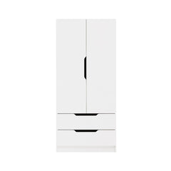 Dulap alb din PAL melaminat 80x180x45 cm Fulya Ipar