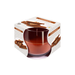 Lumanare parfumata in suport de sticla, aroma scortisoara Cosy&Trendy