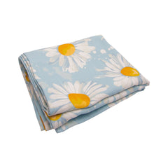 Traversa de masa bleu 40x140 cm Daisies Cosy&Trendy