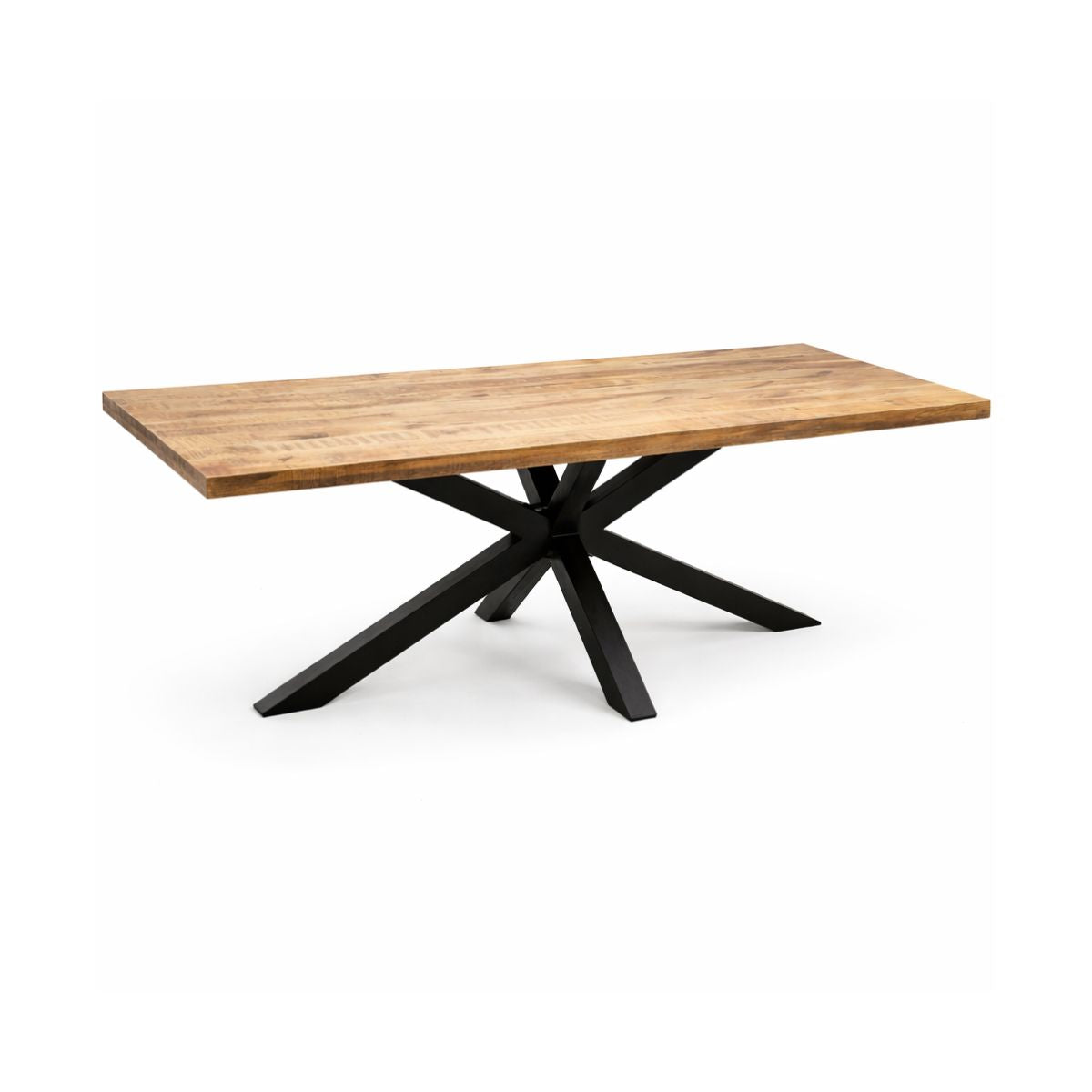 Masa de dining din lemn de mango 180x90 cm Veda Star Haro