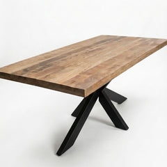 Masa de dining din lemn de mango 180x90 cm Veda Star Haro