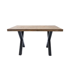 Masa de dining din lemn de mango 160x90 cm Veda X Haro