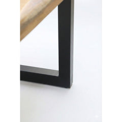 Masa de dining din lemn de mango 160x90 cm Tropical U Live Edge Look Haro