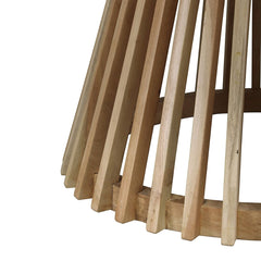 Masuta de cafea rotunda Ø80 cm maro natur din lemn de mango Altamira Haro