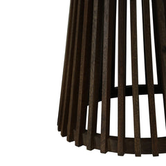 Masa de dining rotunda Ø120 cm maro inchis din lemn de mango Altamira Haro