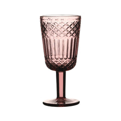 Pahar de vin 300 ml roz din sticla Vitra Urban Living