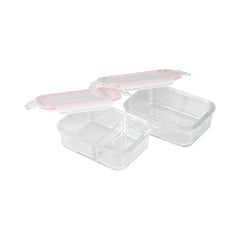 Set 2 caserole MagicHome din sticla, 900 ml + 900 ml, cu geanta termoizolanta