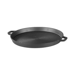 Tigaie tip grill 340x30 mm din fonta cu 2 manere Castora MagicHome