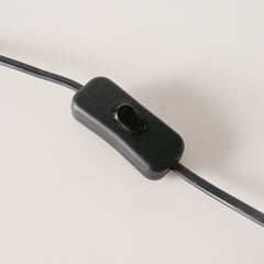 Veioza 64,5 cm neagra din polirasina si plastic Zumo Boltze