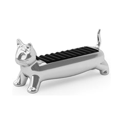 Suport pentru bijuterii, din metal si catifea, Ali Cat Umbra