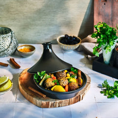 Vas de copt Tajine negru Ø20 cm Onyx Cosy&Trendy