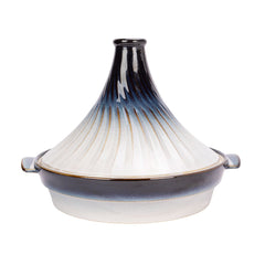 Vas de copt Tajine alb/albastru Ø32 cm Nora Cosy&Trendy