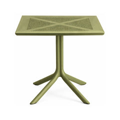 Masa terasa/gradina verde-oliv din polipropilena, 80x80x74 cm, Toledo Bistro