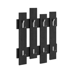 Cuier negru din PAL melaminat 64x81 cm Wave Decortie