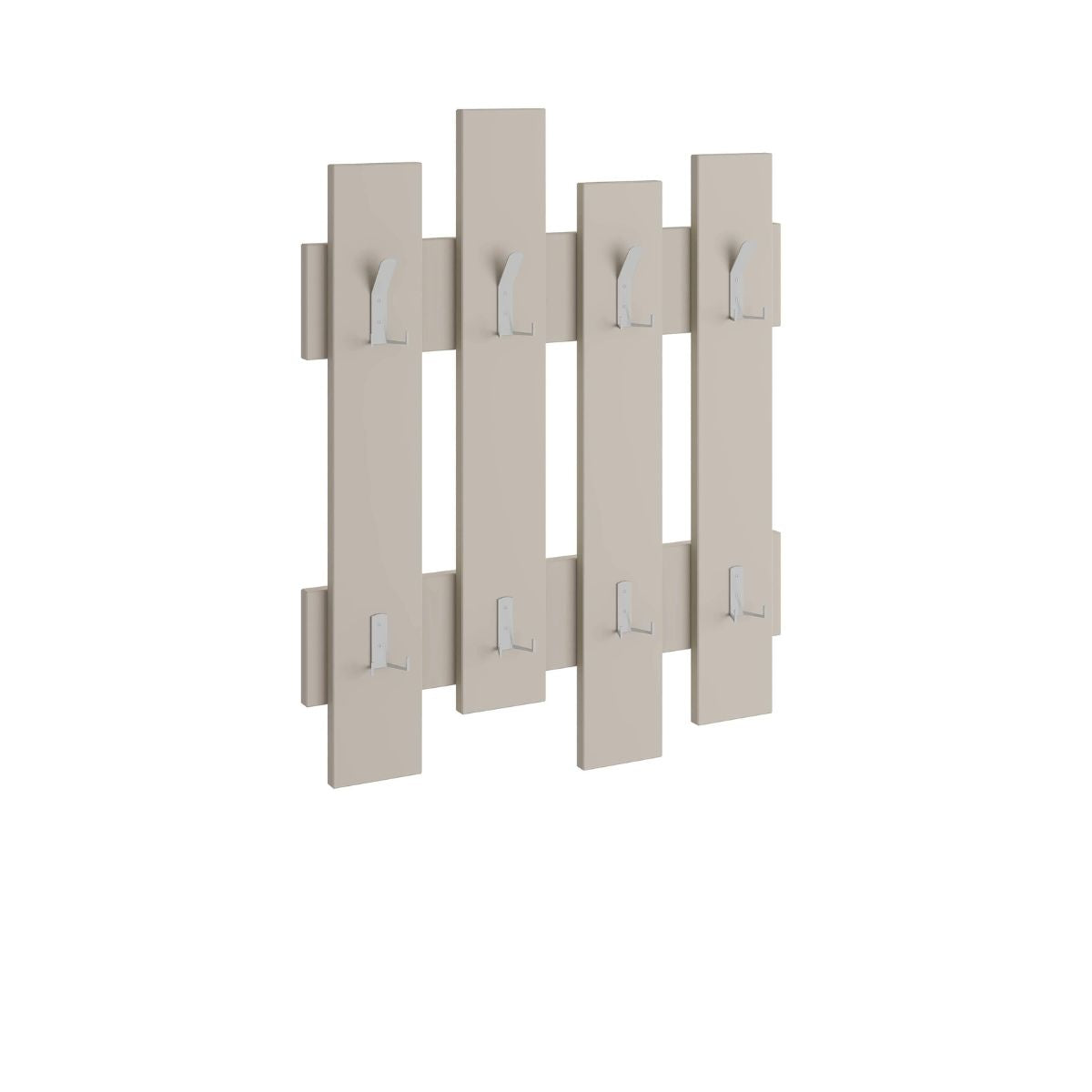 Cuier bej-nisipiu din PAL melaminat 64x81 cm Wave Decortie