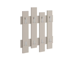 Cuier bej-nisipiu din PAL melaminat 64x81 cm Wave Decortie