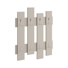 Cuier bej-nisipiu din PAL melaminat 64x81 cm Wave Decortie