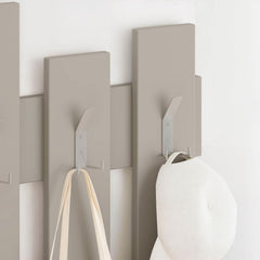 Cuier bej-nisipiu din PAL melaminat 64x81 cm Wave Decortie