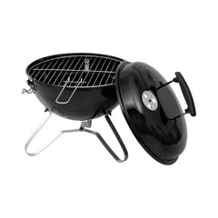 Gratar cu capac, pe carbuni, Strend Pro Niko BBQ, Ø37 cm, otel vopsit, portabil