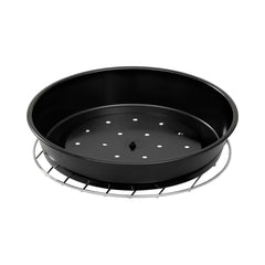 Gratar cu capac, pe carbuni, Strend Pro Niko BBQ, Ø37 cm, otel vopsit, portabil