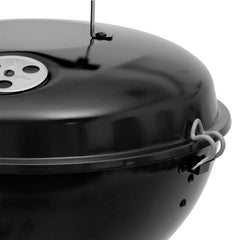 Gratar cu capac, pe carbuni, Strend Pro Niko BBQ, Ø37 cm, otel vopsit, portabil