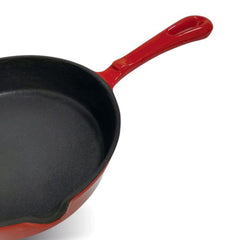 Tigaie rosie din fonta emailata Ø27 cm Enamel Line MagicHome