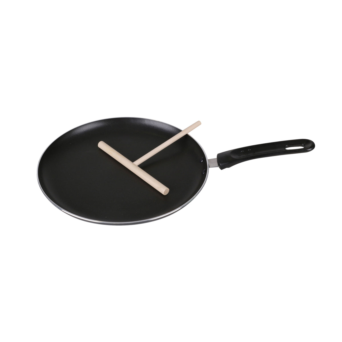 Tigaie pentru clatite Ø26 cm, antiaderenta, Chef Traiteur – include spatulă de întins aluatul