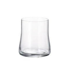 Set de 6 pahare pentru apa, din cristal de Bohemia, 340 ml, Aira Tumbler