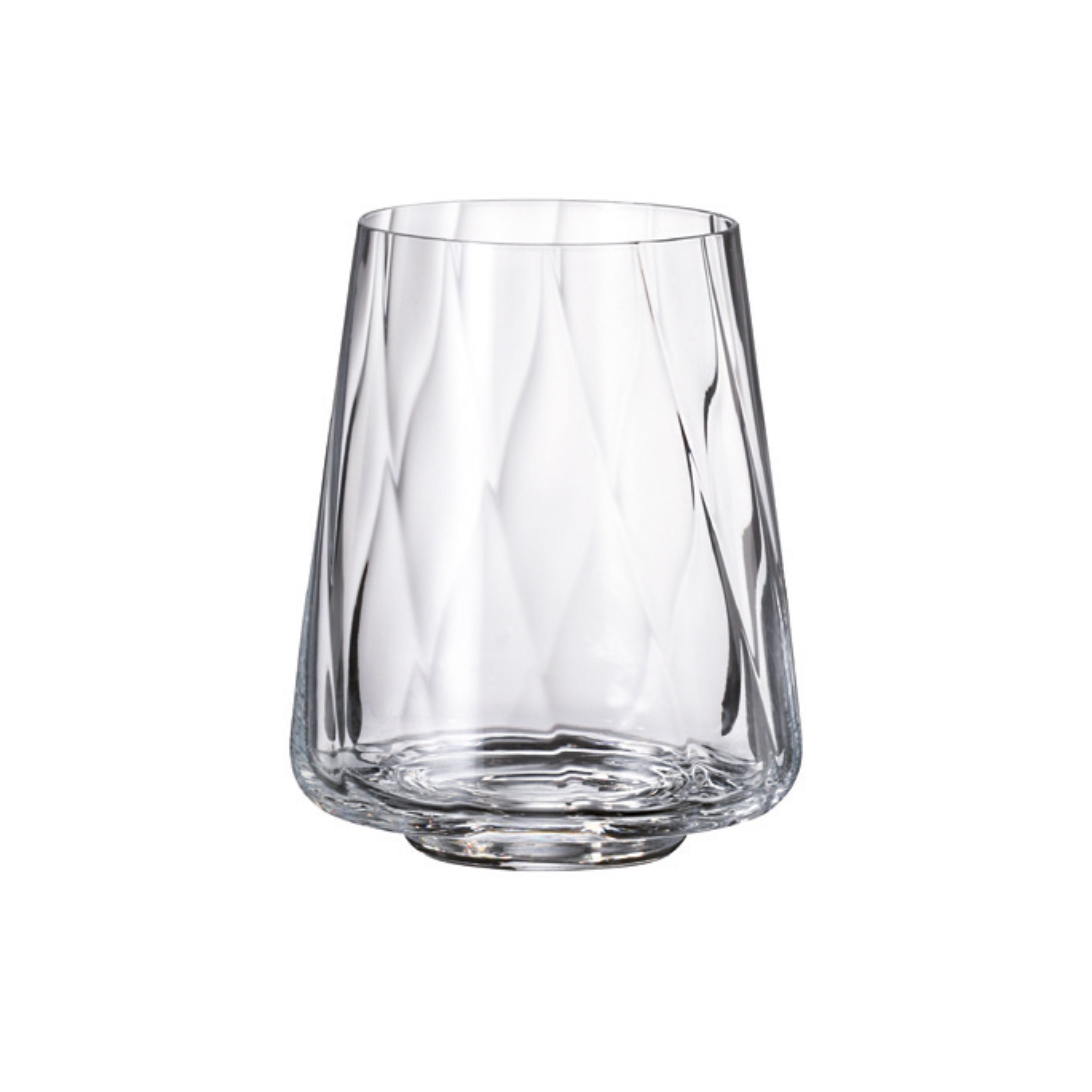 Pahar fara picior din cristal de Bohemia 400 ml Crystal Winestar Spirale