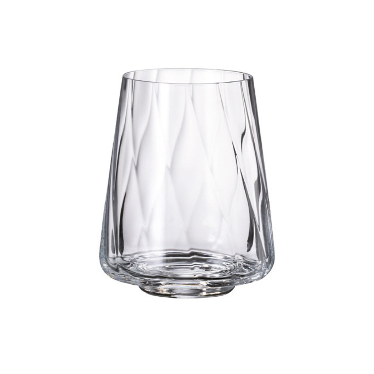 Pahar fara picior din cristal de Bohemia 400 ml Crystal Winestar Spirale