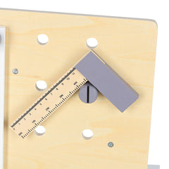 Banc de lucru din lemn cu unelte DIY, pentru copii, 67 cm