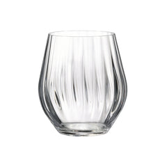 Set de 6 pahare pentru coniac, transparent, din cristal de Bohemia, 500 ml, Tori Waterfall