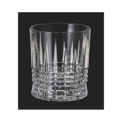 Set de 6 pahare pentru whisky, transparent, din cristal de Bohemia, 350 ml, Bohemia Whisky Coll. Pinna