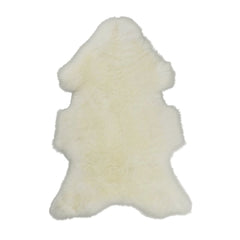 Blana naturala de oaie Texel, XXL (> 110 cm), culoare alba