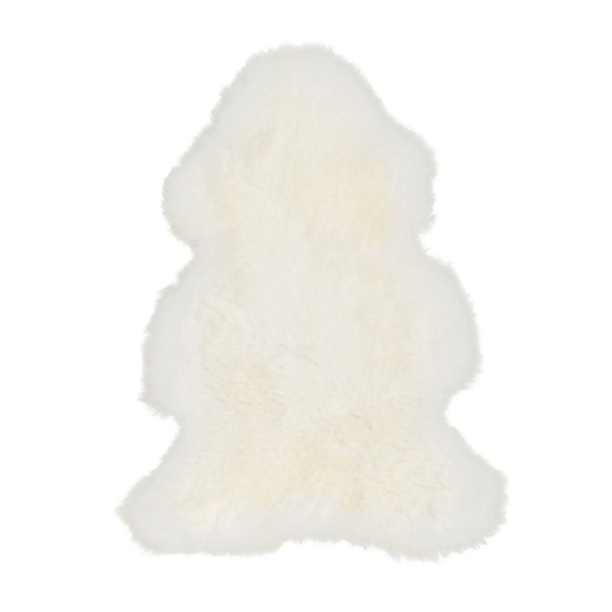 Blana naturala de oaie Texel, L (90-100 cm), culoare alba