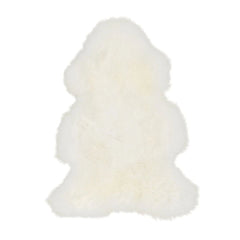 Blana naturala de oaie Texel, L (90-100 cm), culoare alba