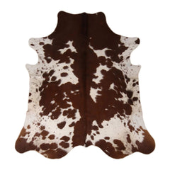 Piele naturala de vita, 2-3 m2, culoare rosu cu alb