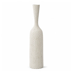 Vaza alba din polirasina 94.5 cm Nature Wood Yazhi