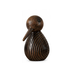 Decoratiune pasare maro din polirasina 13 cm Animal Yazhi