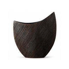 Vaza maro din polirasina 32 cm Straight Line Yazhi