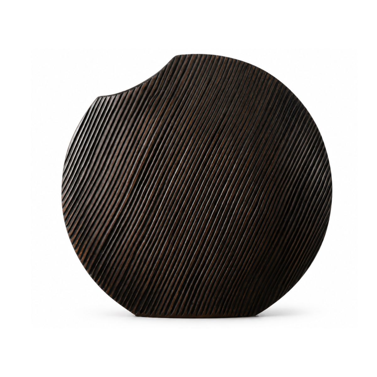 Vaza maro din polirasina 34 cm Straight Line Yazhi