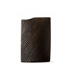 Vaza maro din polirasina 20.5 cm Straight Line Yazhi