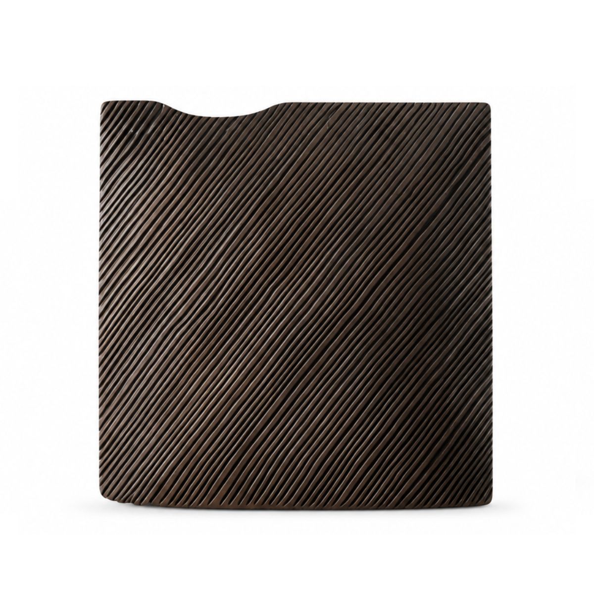 Vaza maro din polirasina 33.5 cm Straight Line Yazhi