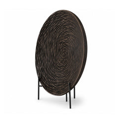 Platou decorativ din polirasina 39 cm Spiral Yazhi