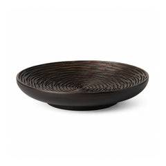 Platou decorativ din polirasina 29.5 cm Spiral Yazhi
