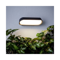 Aplica neagra din metal si plastic 25 cm Samira LED Brilliant