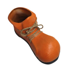 Decoratiune de gradina 35 cm ghiveci bocanc portocaliu