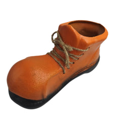 Decoratiune de gradina 35 cm ghiveci bocanc portocaliu