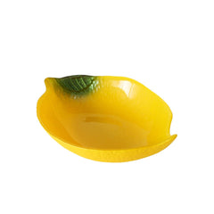 Bol galben/verde 16,5x11 cm, 450 ml, Limone Boltze design lamaie